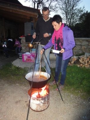 Maibaum Aufstellen